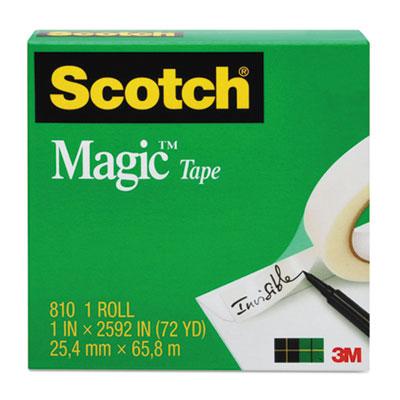 View larger image of Magic Tape Refill, 1" Core, 1" x 36 yds, Clear
