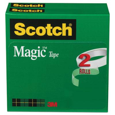 View larger image of Magic Tape Refill, 3" Core, 0.75" x 72 yds, Clear, 2/Pack