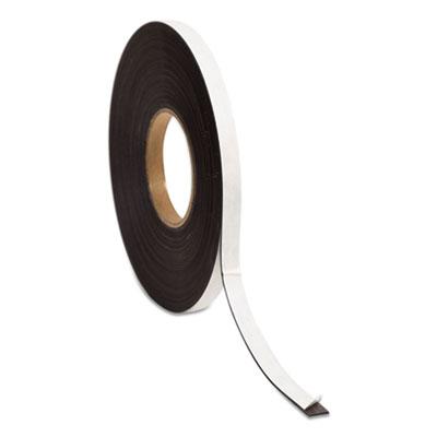View larger image of Magnetic Adhesive Tape Roll, 0.5" x 50 ft, Black