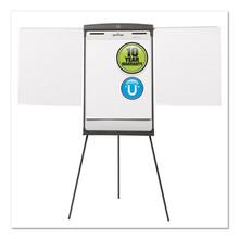 Magnetic Dry Erase Easel, 27 x 35, Graphite Surface, Graphite Plastic Frame