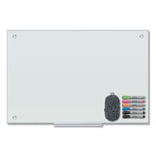 Magnetic Glass Dry Erase Board Value Pack, 35 x 23, White