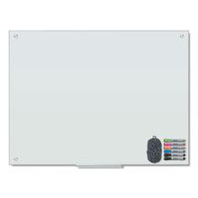 Magnetic Glass Dry Erase Board Value Pack, 47" x 35", Frosted White