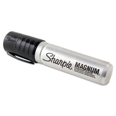 View larger image of Magnum Permanent Marker 44001, Broad Chisel Tip, Black, Dozen