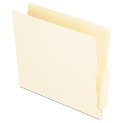 View larger image of Manila End Tab Folders, 9.5" High Front, Straight 2-Ply Tabs, Letter Size, Manila, 100/Box