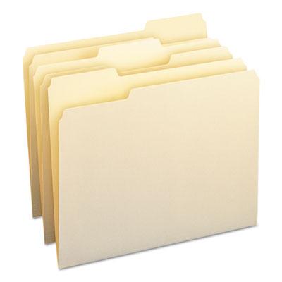 View larger image of Manila File Folders, 1/3-Cut Tabs, Letter Size, 100/Box