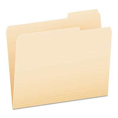 View larger image of Manila File Folders, 1/3-Cut Tabs, Right Position, Letter Size, 100/Box