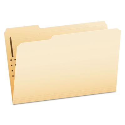 View larger image of Manila Fastener Folders, 1/3-Cut Tabs, 1 Fastener, Legal Size, Manila Exterior, 50/Box