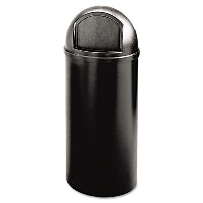 View larger image of Marshal Classic Container, 15 gal, Plastic, Black