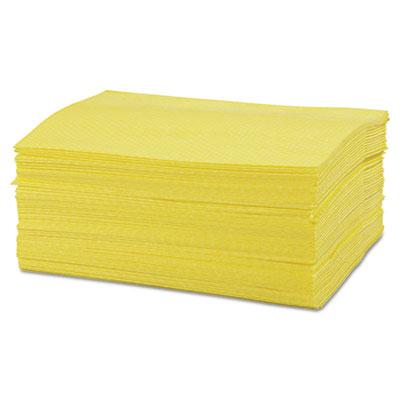 View larger image of Masslinn Dust Cloths, 1-Ply, 16 x 24, Unscented, Yellow, 50/Pack, 8 Packs/Carton