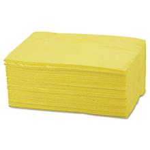 Masslinn Dust Cloths, 1-Ply, 24 x 40, Unscented, Yellow, 25/Bag, 10 Bags/Carton