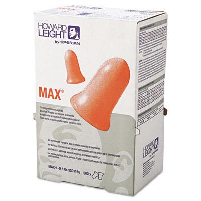 View larger image of MAXIMUM Single-Use Earplugs, Leight Source 500 Refill, Cordless, 33NRR, Coral, 500 Pairs