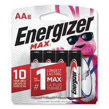 MAX Alkaline AA Batteries, 1.5V, 8/Pack
