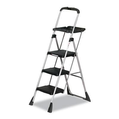 View larger image of Max Work Platform, 55" Working Height, 225 lb Capacity, 3 Steps, Steel, Black