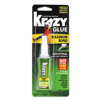 View larger image of Maximum Bond Krazy Glue, 0.52 oz, Dries Clear