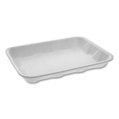 View larger image of Meat Tray, #4D, 9.5 x 7 x 1.25, White, Foam, 500/Carton
