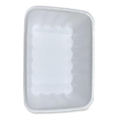 View larger image of Meat Trays, #42K, 8.75 x 6.32 x 2.25, White, 252/Carton