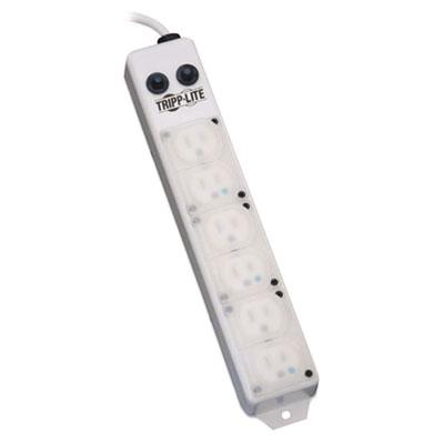View larger image of Medical-Grade Power Strip for Patient-Care Vicinity, 6 Outlets, 15 ft Cord