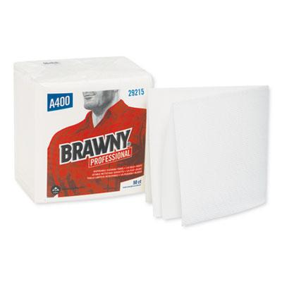 View larger image of Medium Duty Airlaid 1/4-Fold Wipers, 13 x 13, 50/Pack, 16/Carton