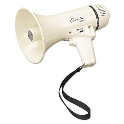 View larger image of Megaphone, 4 W to 8 W, 400 yds Range, White