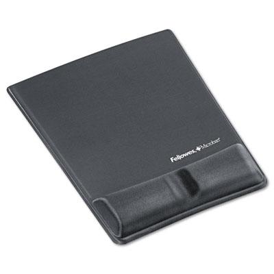 View larger image of Memory Foam Wrist Support w/Attached Mouse Pad, Graphite