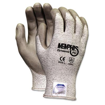 View larger image of Memphis Dyneema Polyurethane Gloves, Large, White/Gray, Pair