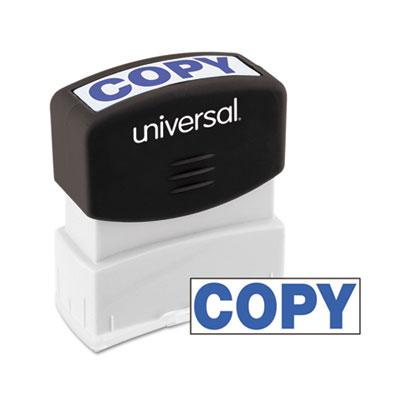 View larger image of Message Stamp, COPY, Pre-Inked One-Color, Blue