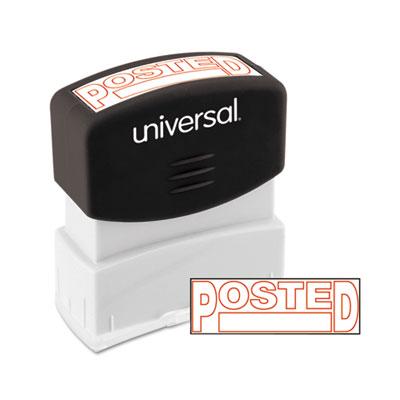 View larger image of Message Stamp, POSTED, Pre-Inked One-Color, Red
