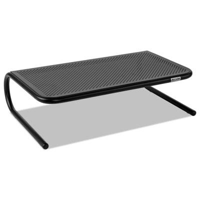 View larger image of Metal Art Monitor Stand, 18 1/2 x 12 1/4 x 5 1/4, Black