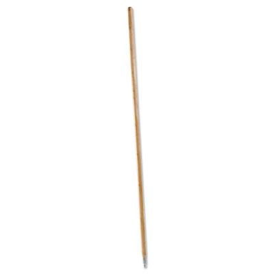View larger image of Metal Tip Threaded Hardwood Broom Handle, 1 1/8 dia x 60, Natural