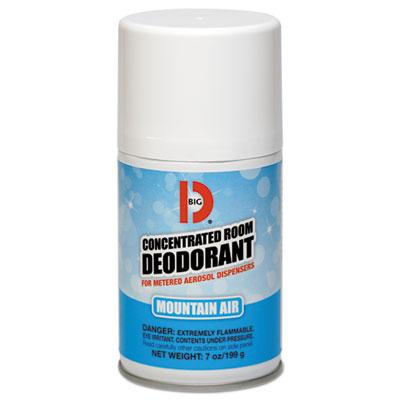 View larger image of Metered Concentrated Room Deodorant, Mountain Air Scent, 7 oz Aerosol, 12/Carton