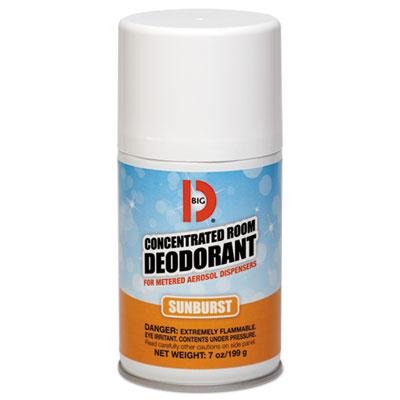 View larger image of Metered Concentrated Room Deodorant, Sunburst Scent, 7 oz Aerosol, 12/Carton