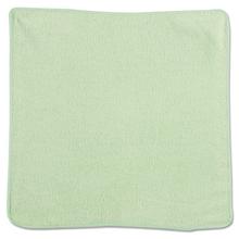 Microfiber Cleaning Cloths, 12 X 12, Green, 24/pack