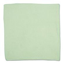 Microfiber Cleaning Cloths, 16 X 16, Green, 24/Pack