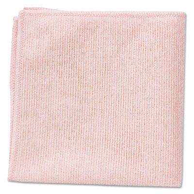 View larger image of Microfiber Cleaning Cloths, 16 x 16, Pink, 24/Pack