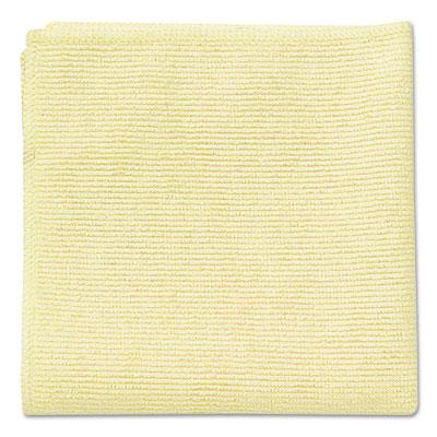 View larger image of Microfiber Cleaning Cloths, 16 x 16, Yellow, 24/Pack