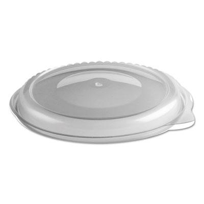 View larger image of MicroRaves Incredi-Bowl Lid, For 24 oz Bowl, 5.5" Diameter x 0.7"h, Clear, Plastic, 250/Carton