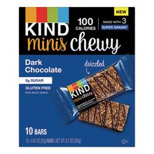 Minis Chewy, Dark Chocolate, 0.81 oz,10/Pack