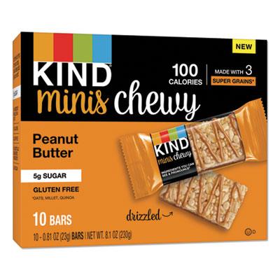 View larger image of Minis Chewy, Peanut Butter, 0.81 oz 10/Pack