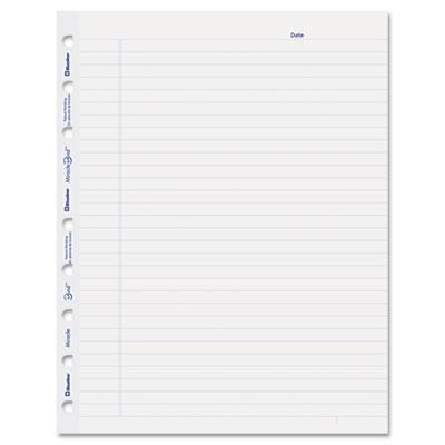 View larger image of Miraclebind Ruled Paper Refill Sheets For All Miraclebind Notebooks And Planners, 9.25 X 7.25, White/blue Sheets, Undated