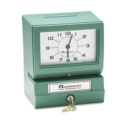 View larger image of Model 150 Analog Automatic Print Time Clock with Month/Date/0-23 Hours/Minutes
