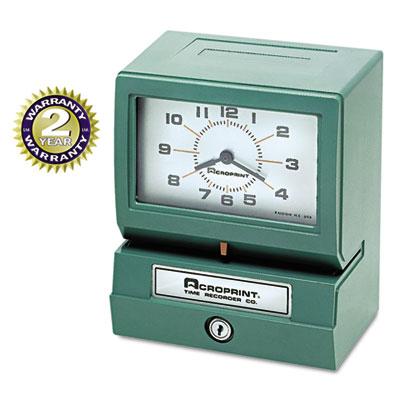 View larger image of Model 150 Analog Automatic Print Time Clock with Month/Date/1-12 Hours/Minutes