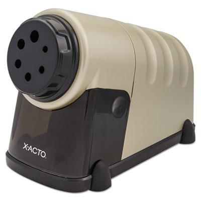 View larger image of Model 1606 Mighty Pro Electric Pencil Sharpener, AC-Powered, 4" x 8" x 7.5", Black/Gold/Smoke