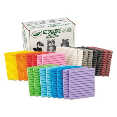 View larger image of Modeling Clay Classpack, Assorted Colors, 24 Lbs