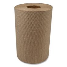 Morsoft Universal Roll Towels, 1-Ply, 8" x 350 ft, Brown, 12 Rolls/Carton