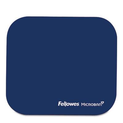 View larger image of Mouse Pad w/Microban, Nonskid Base, 9 x 8, Navy