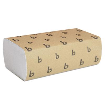 View larger image of Multifold Paper Towels, White, 9 x 9 9/20, 250 Towels/Pack, 16 Packs/Carton