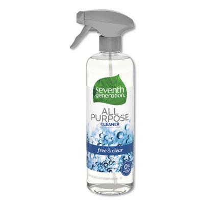 View larger image of Natural All-Purpose Cleaner, Free and Clear/Unscented, 23 oz, 8/Carton