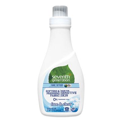 View larger image of Natural Liquid Fabric Softener, Free and Clear/Unscented 32 oz, Bottle