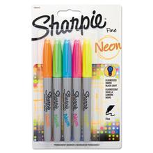 Fine Tip Permanent Marker, Fine Bullet Tip, Assorted Classic and Limited  Edition Color Burst Colors, 24/Pack