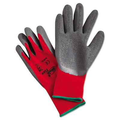 View larger image of Ninja Flex Latex-Coated-Palm Gloves, Nylon Shell, X-Large, Red/Gray